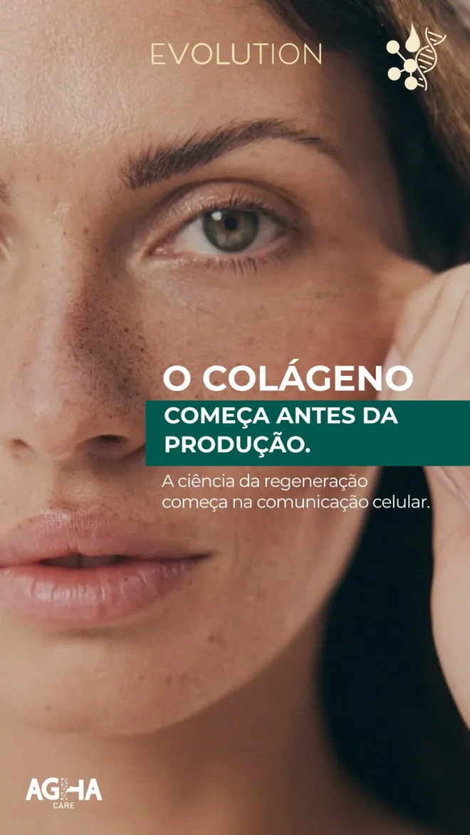 🧬 Durante muito tempo, o colágeno foi o principal protagonista dos protocolos antienvelhecimento.